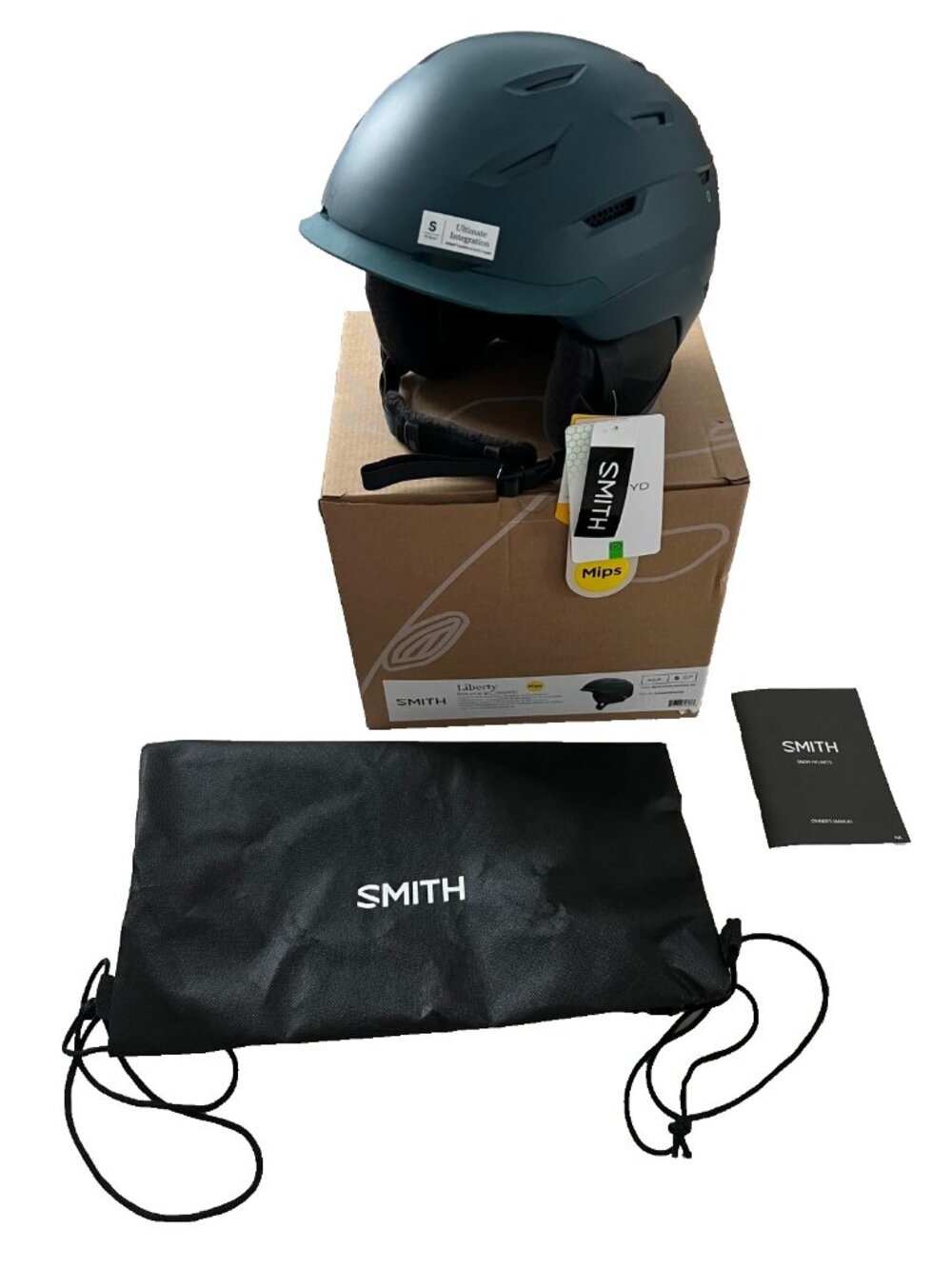 Smith Liberty MIPS Ski/Snowboard Helmet Women's Matte Pacific 51-55 cm ( S )